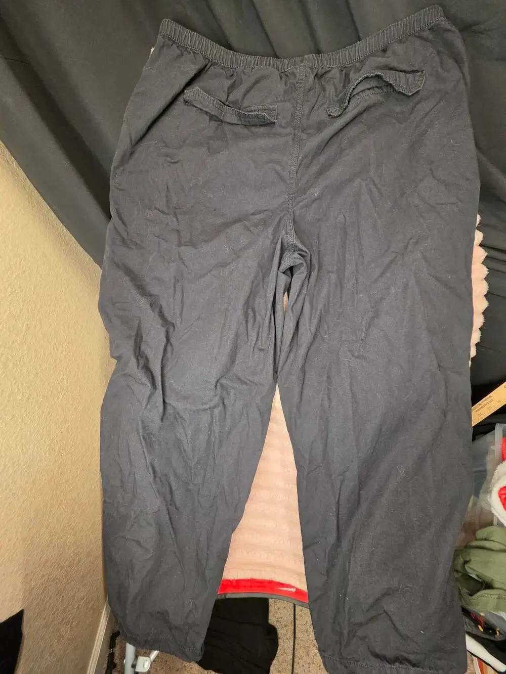 H&M Divided Men's Black Casual Elastic Waist Trousers